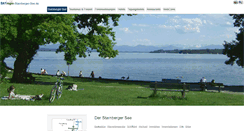 Desktop Screenshot of bayregio-starnberger-see.de